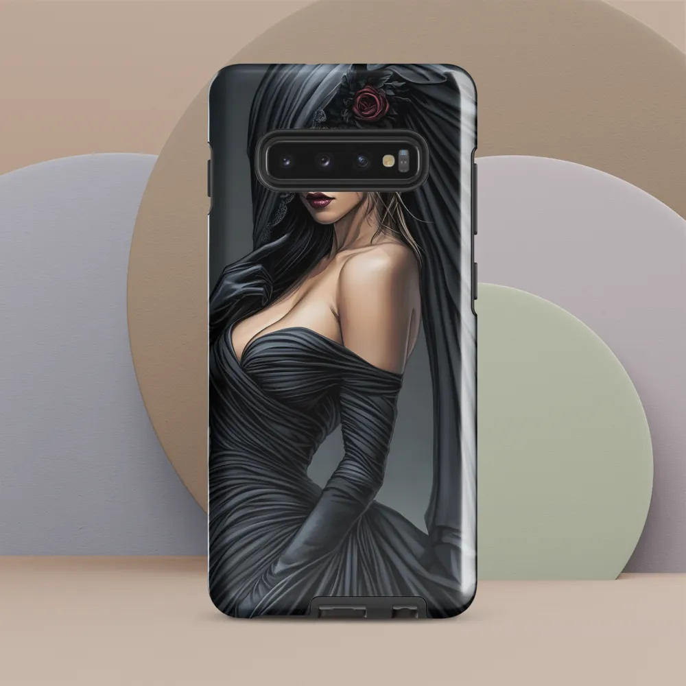 Veiled Elegance | Phone Case |  S10 Plus | Tough Case | Glossy