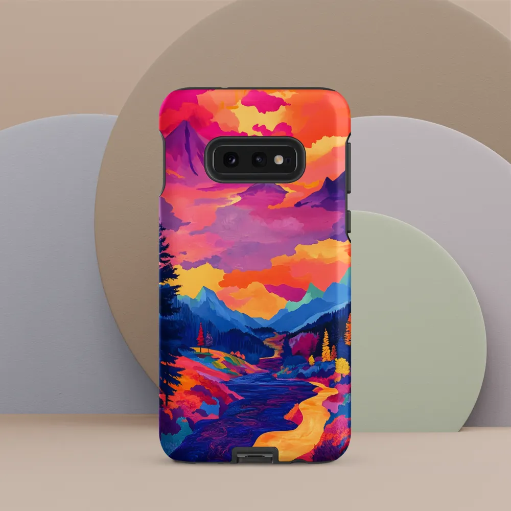 Radiant Serenity: A Surreal Landscape