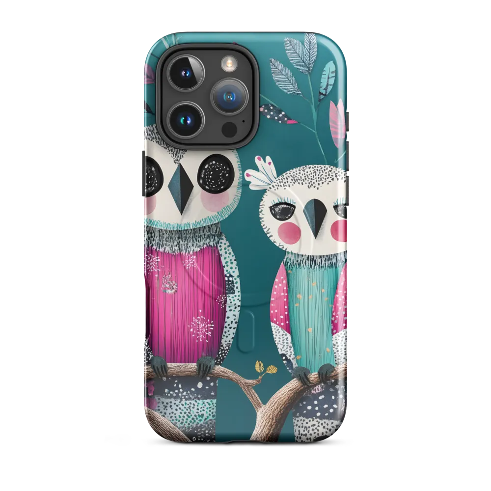 Whimsical Duo: A Celebration of Nature and Color