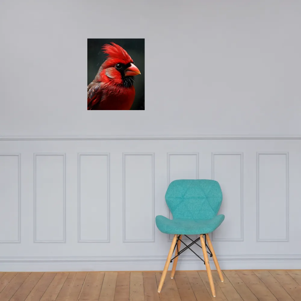 The Bold Cardinal | Poster | 16″×20″