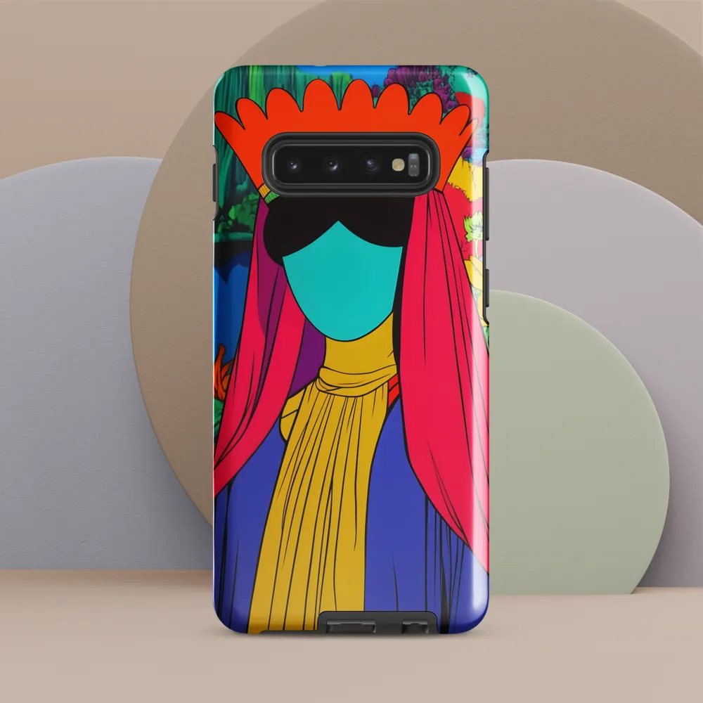 Crowned Surrealism | Phone Case |  S10 Plus | Tough Case | Glossy