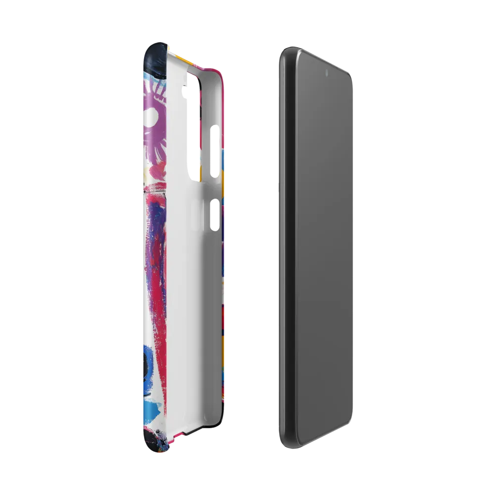 Crowned Serenity: A Meditative Journey | Phone Case |  S21 | Snap Case | Matte