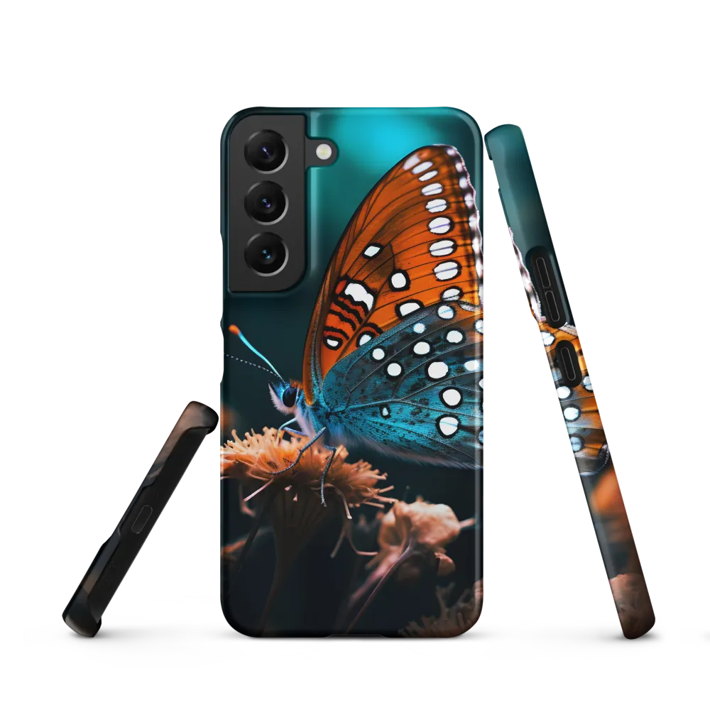 Whispers of Color: The Butterfly's Embrace