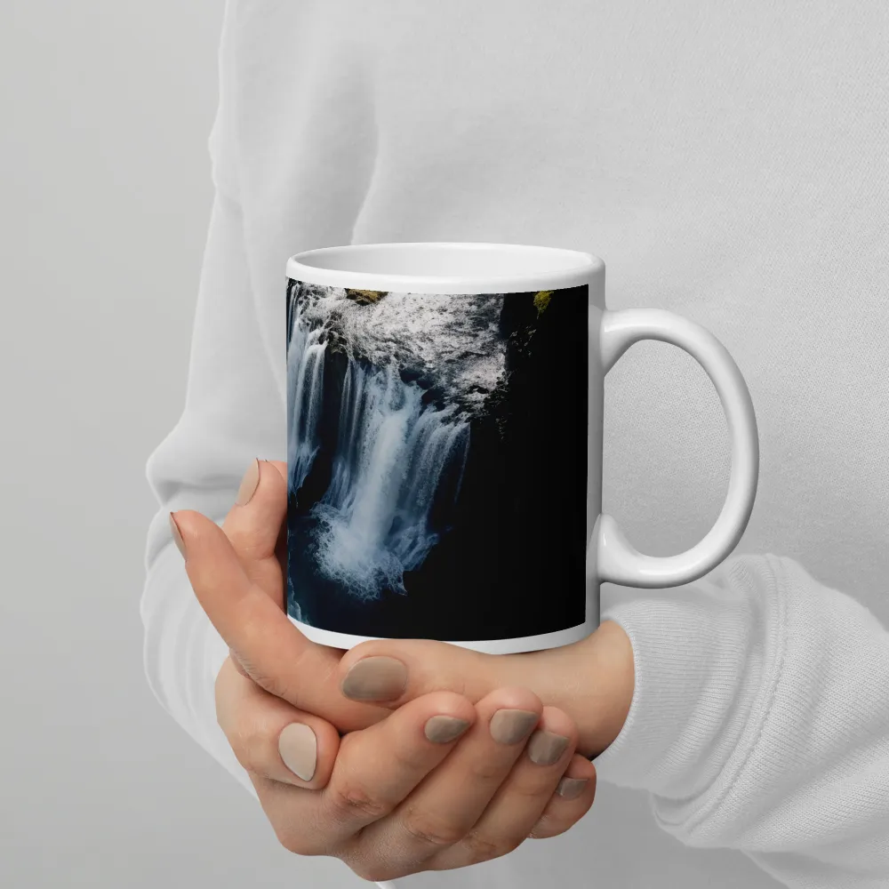 Ethereal Cascade: Nature's Power Revealed | Mugs | Multiple Sizes & Colors