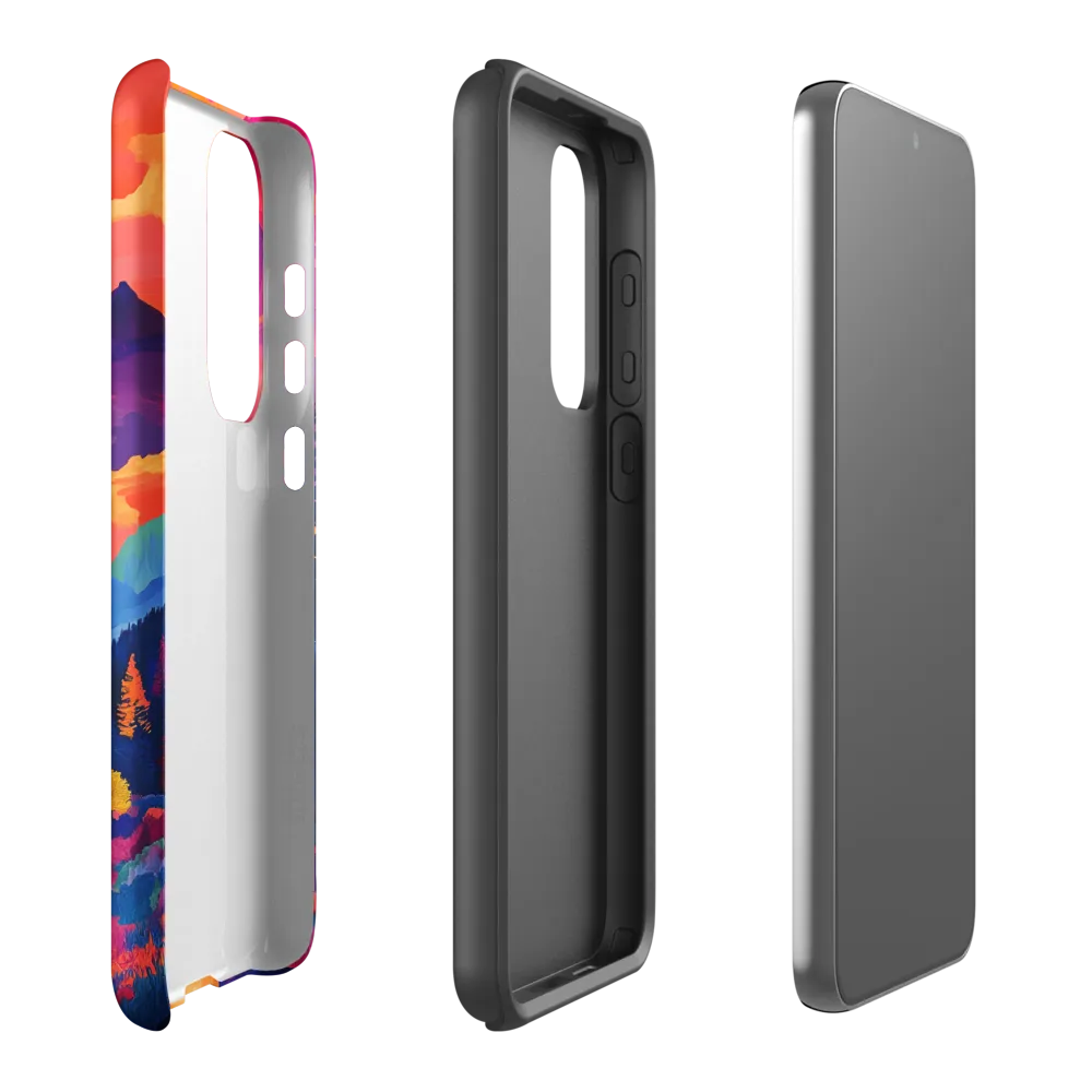 Radiant Serenity: A Surreal Landscape | Phone Case |  S23 Plus | Tough Case | Matte