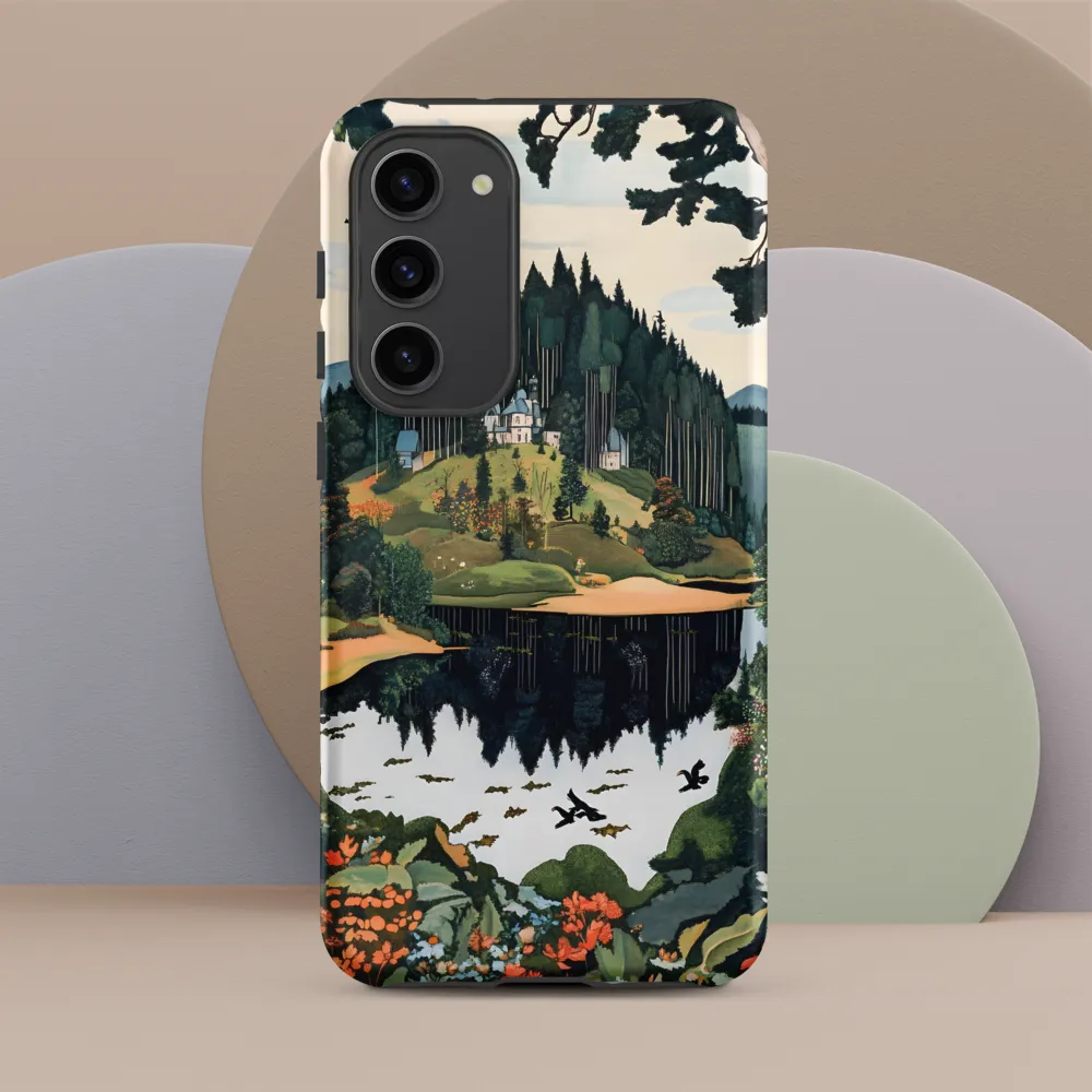 Tranquil Reflections: A Serene Landscape