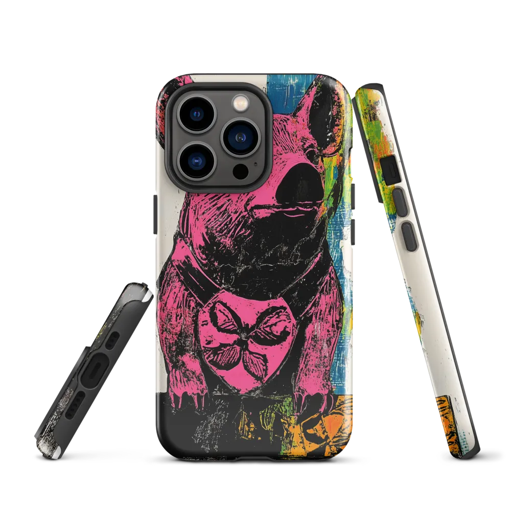 Vibrant Hearted Pig