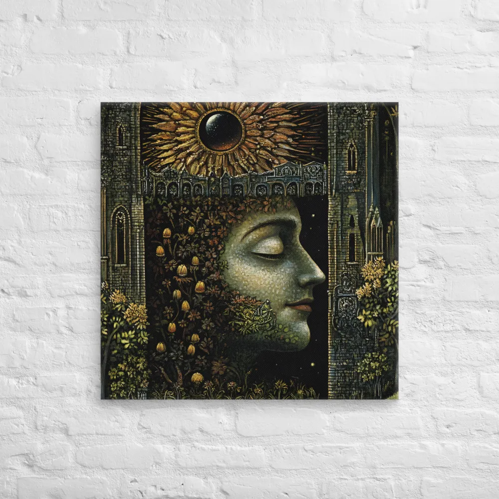 Nature’s Embrace: The Infinite Connection | Canvas | 28″×28″
