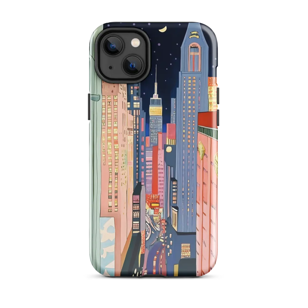Urban Dreamscape: A Pop Art Night | Phone Case |  14 Plus | Tough Case | Glossy