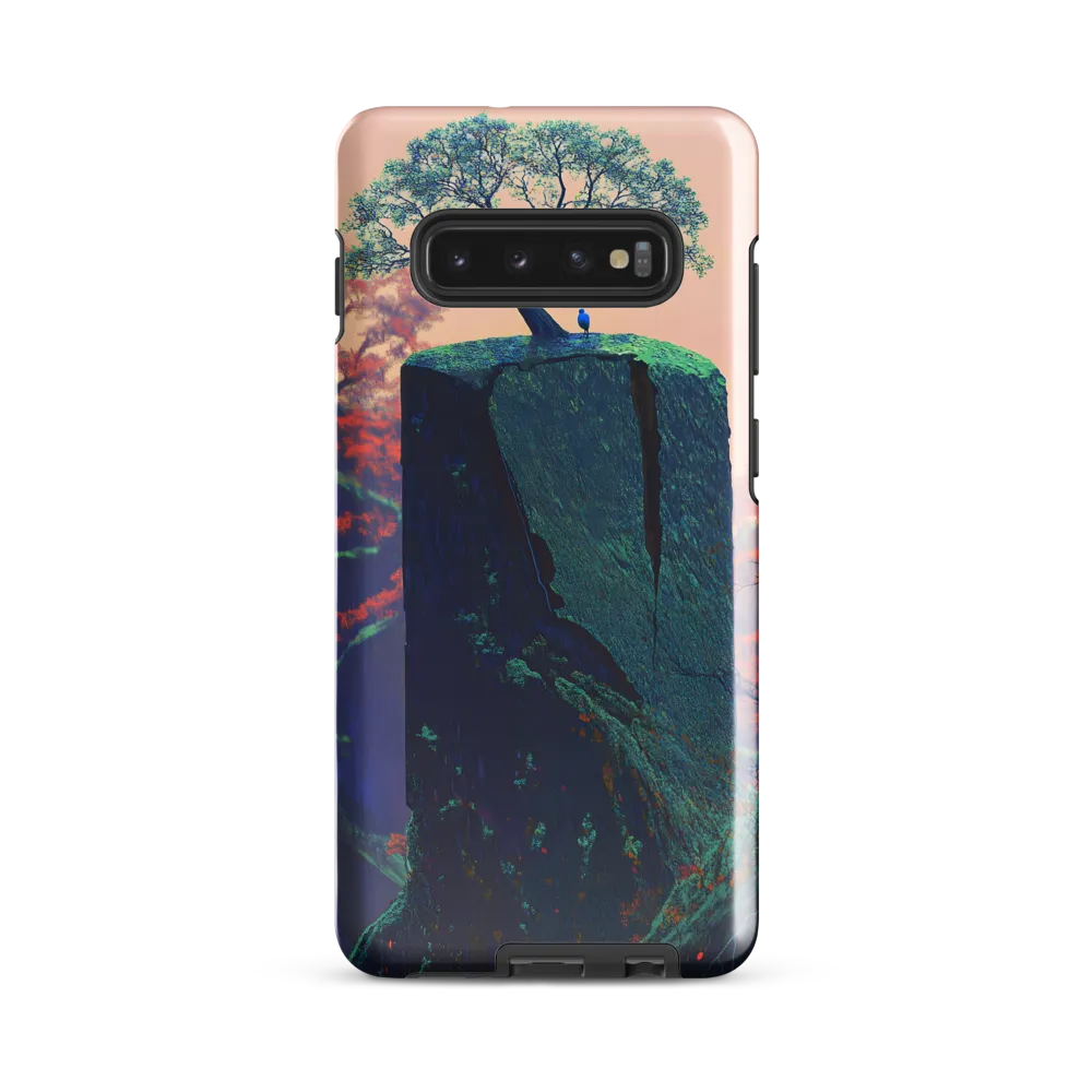 Solitude at the Edge | Phone Case |  S10 Plus | Tough Case | Glossy