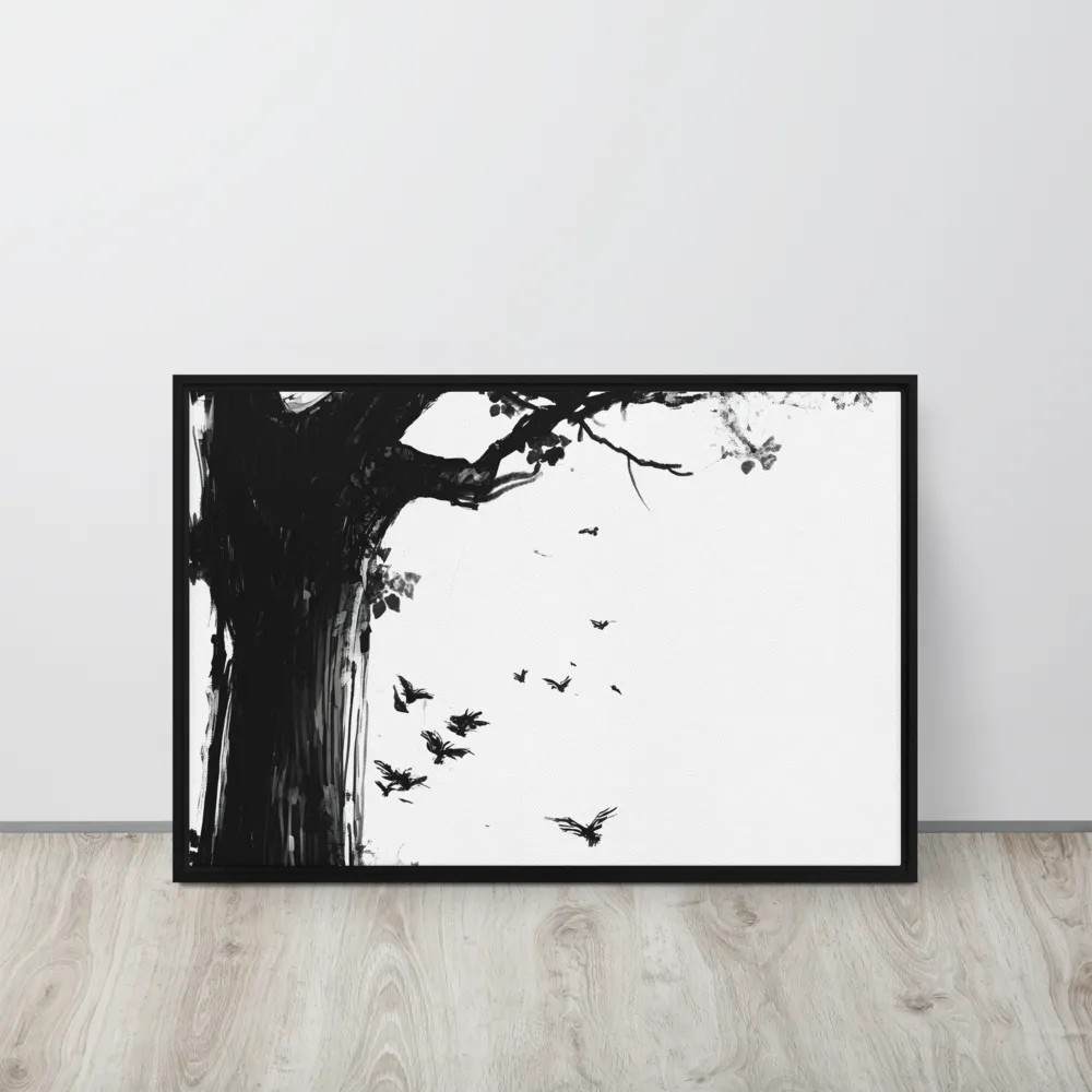 Whispers of Nature | Canvas with Black Frame | 20″×30″