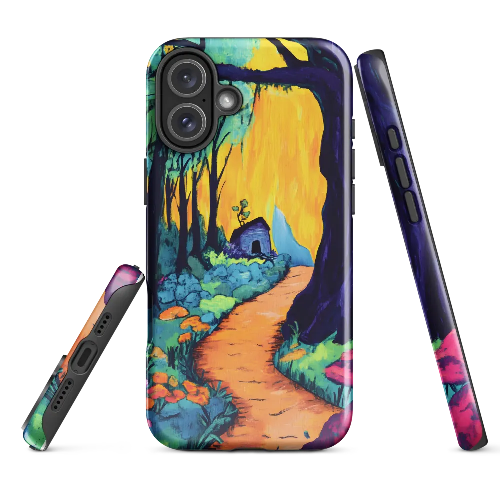 Enchanted Pathways | Phone Case |  16 Plus | Tough Case | Glossy