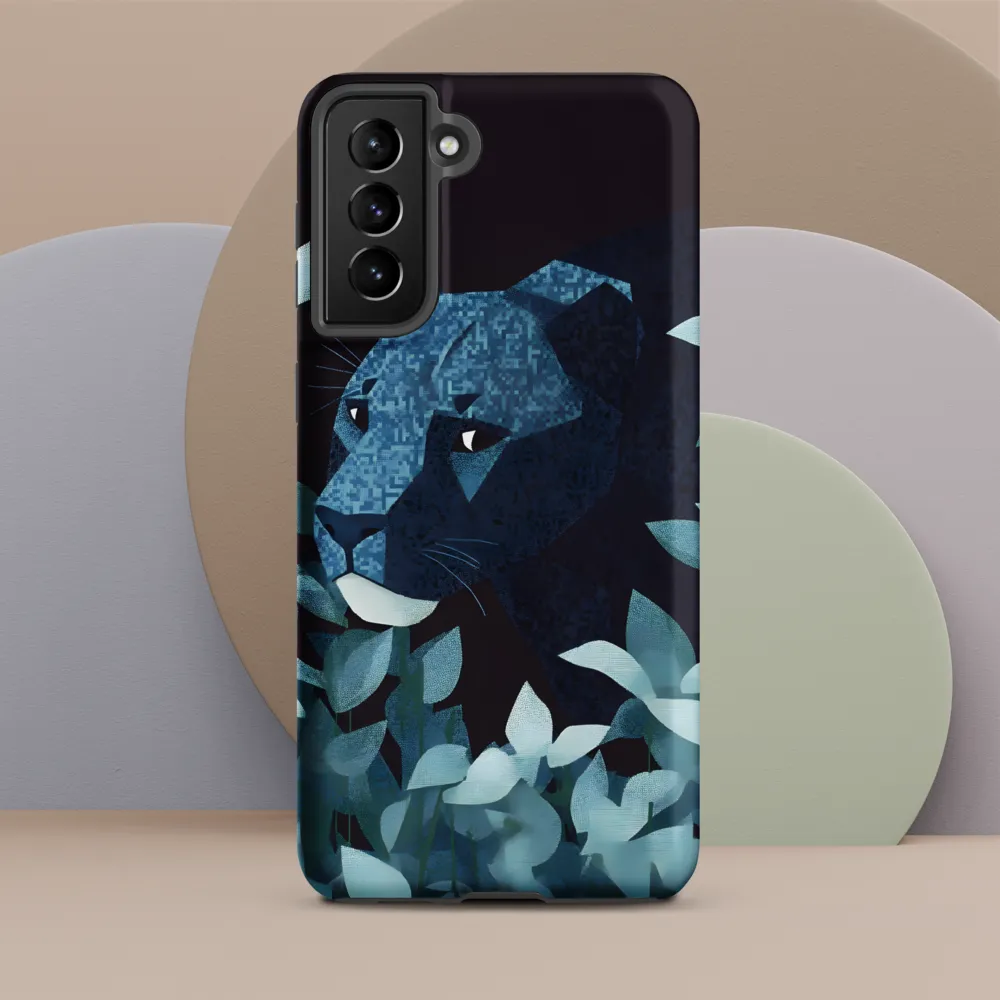 Lurking Blue: The Panther's Gaze