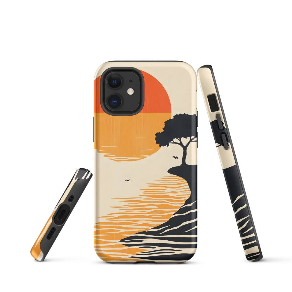 Serene Sunset | Phone Case |  12 mini | Tough Case | Matte