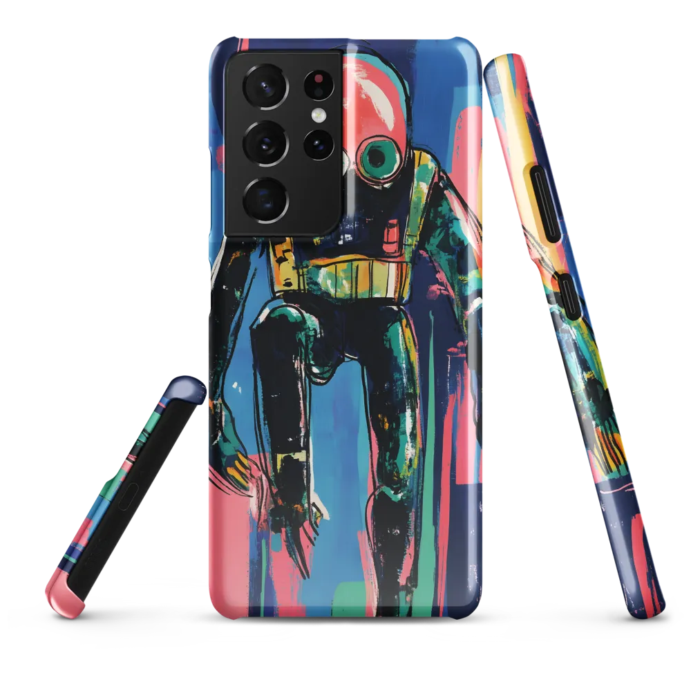 Diver in Vibrant Motion