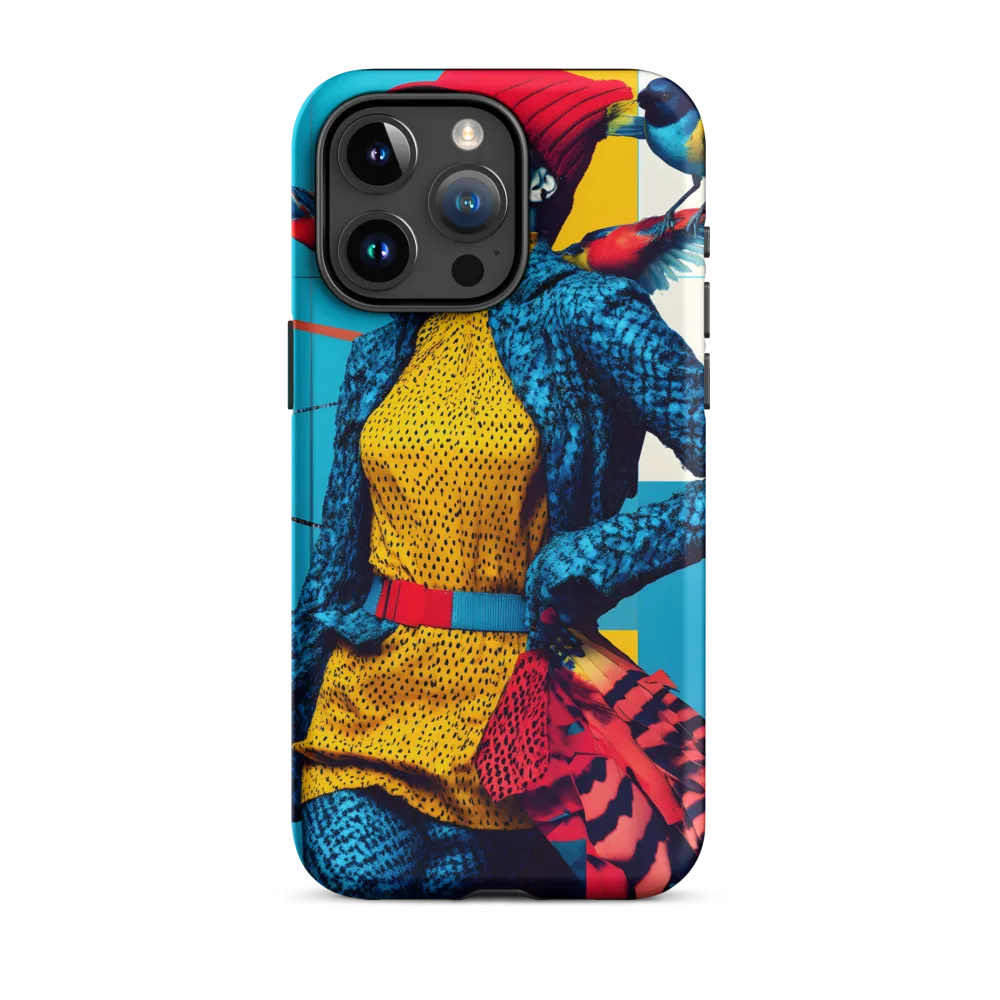 Vibrant Fusion of Nature and Fashion