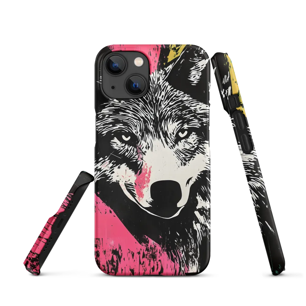 Intense Gaze of the Wolf