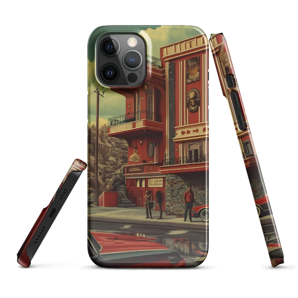 Retro Urban Dreamscape | Phone Case |  12 Pro Max | Snap Case | Glossy