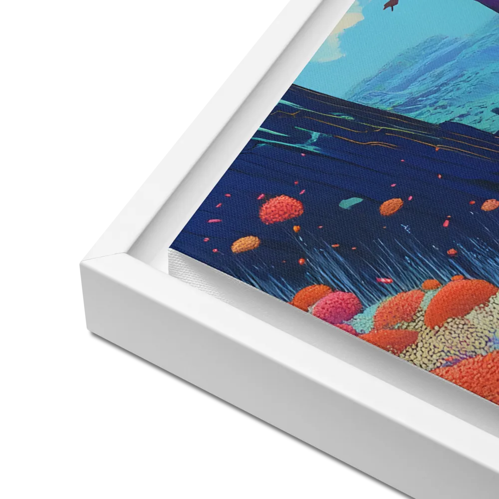 Whispers of Freedom | Canvas with White Frame | 16″×20″