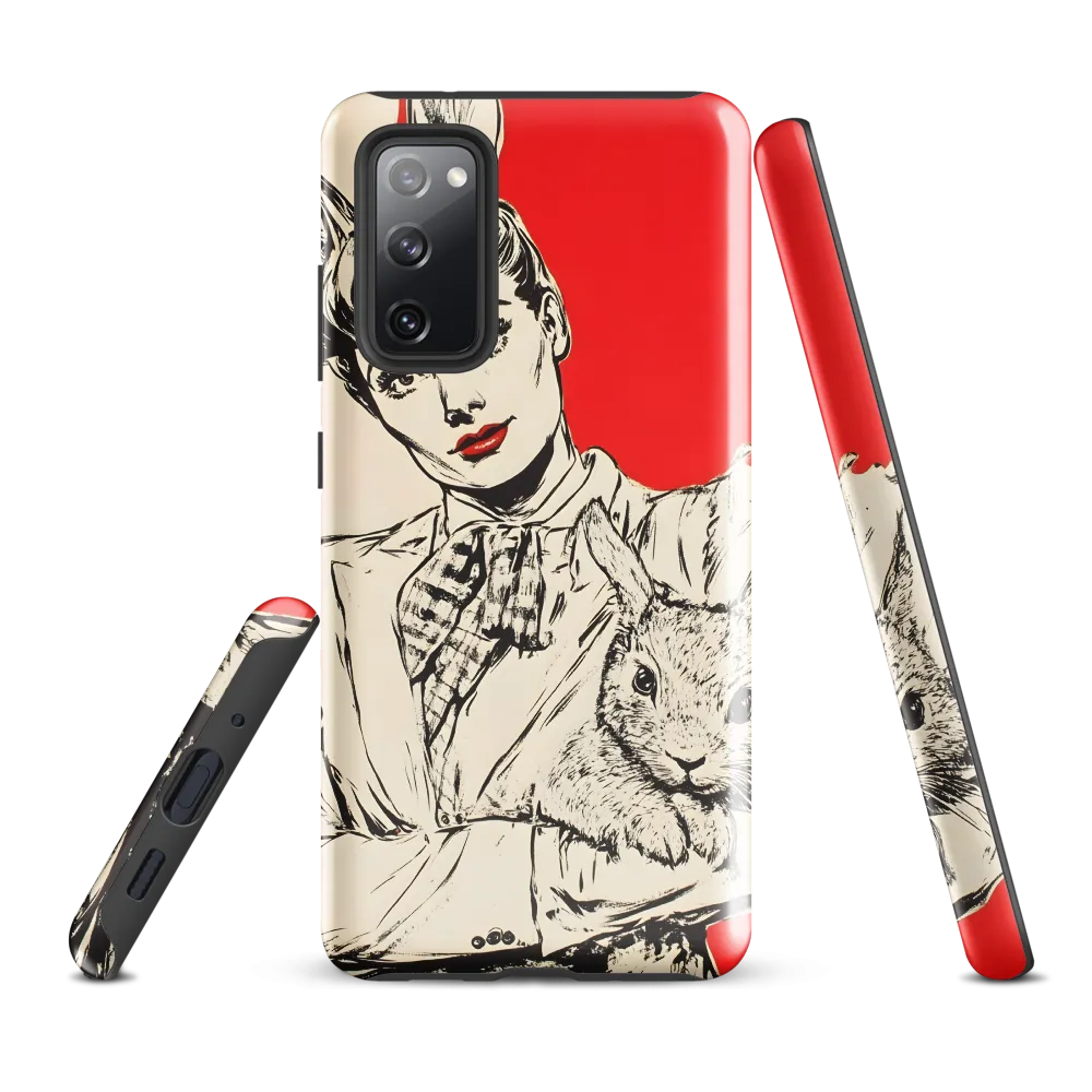 Whimsical Elegance: The Rabbit Lady