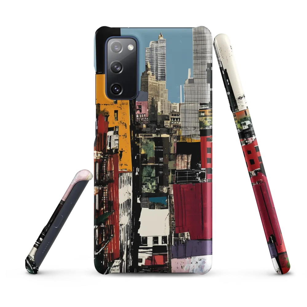 Urban Collage: A Vivid Cityscape