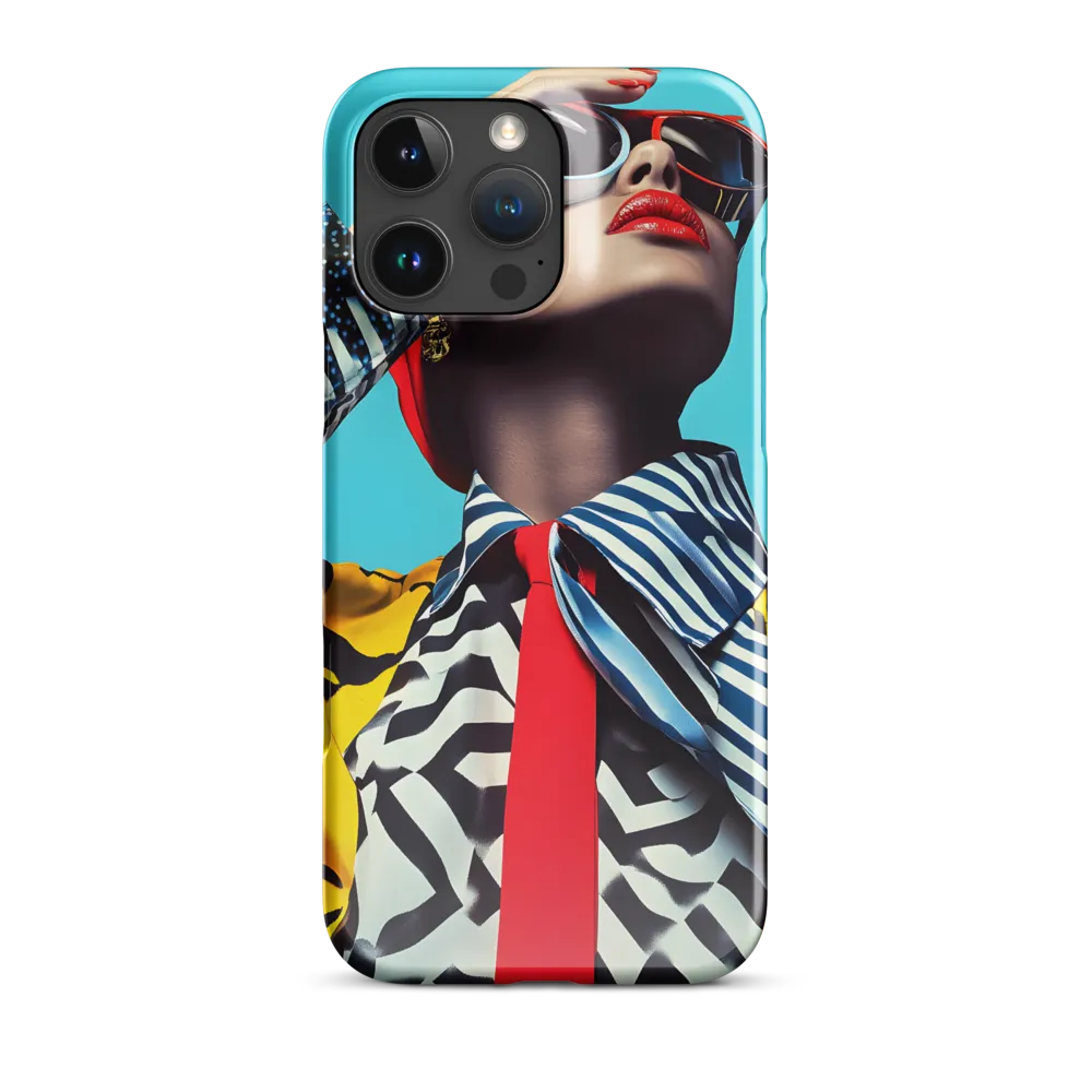 Chic Confidence in Bold Patterns