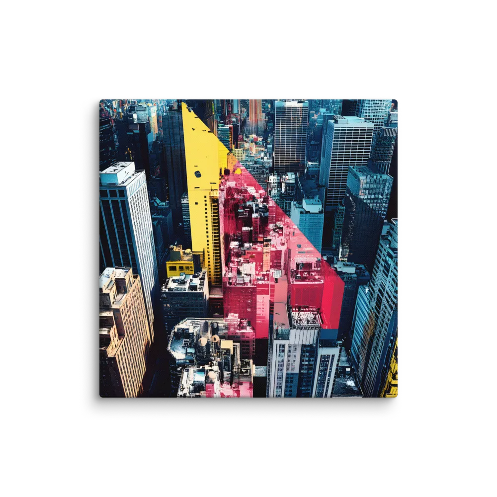 Dynamic Urban Symphony | Canvas | 32″×32″