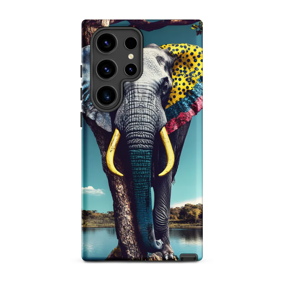 Playful Elegance: The Surreal Elephant
