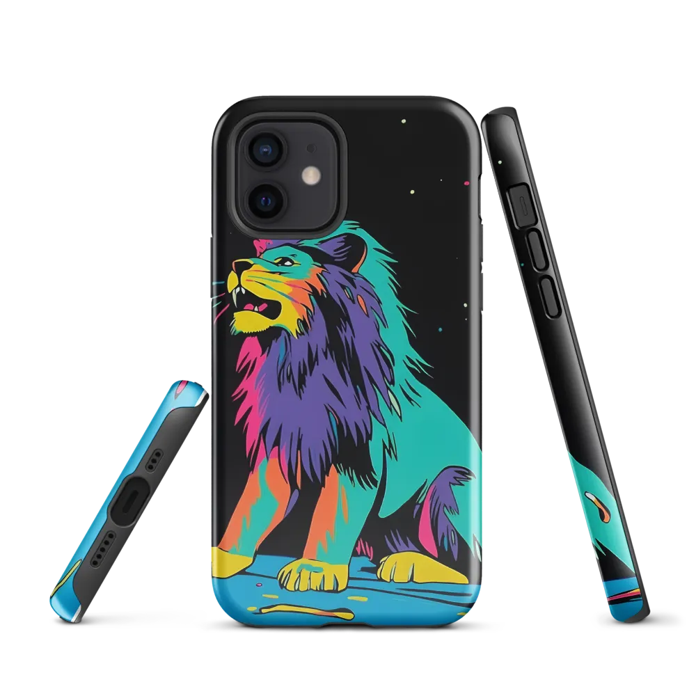 Roaring Colors: The Neon Lion