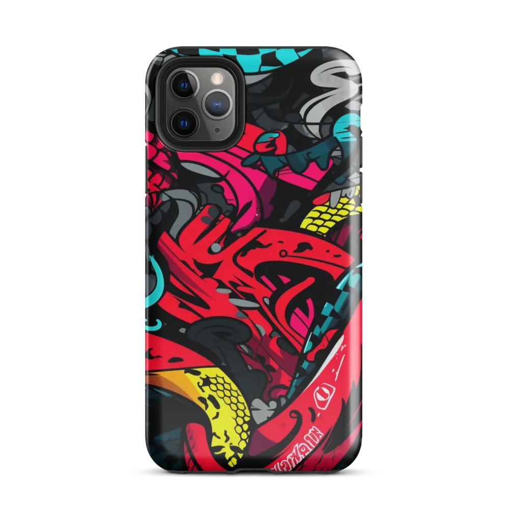 Chaos of Serpents | Phone Case |  11 Pro Max | Tough Case | Glossy