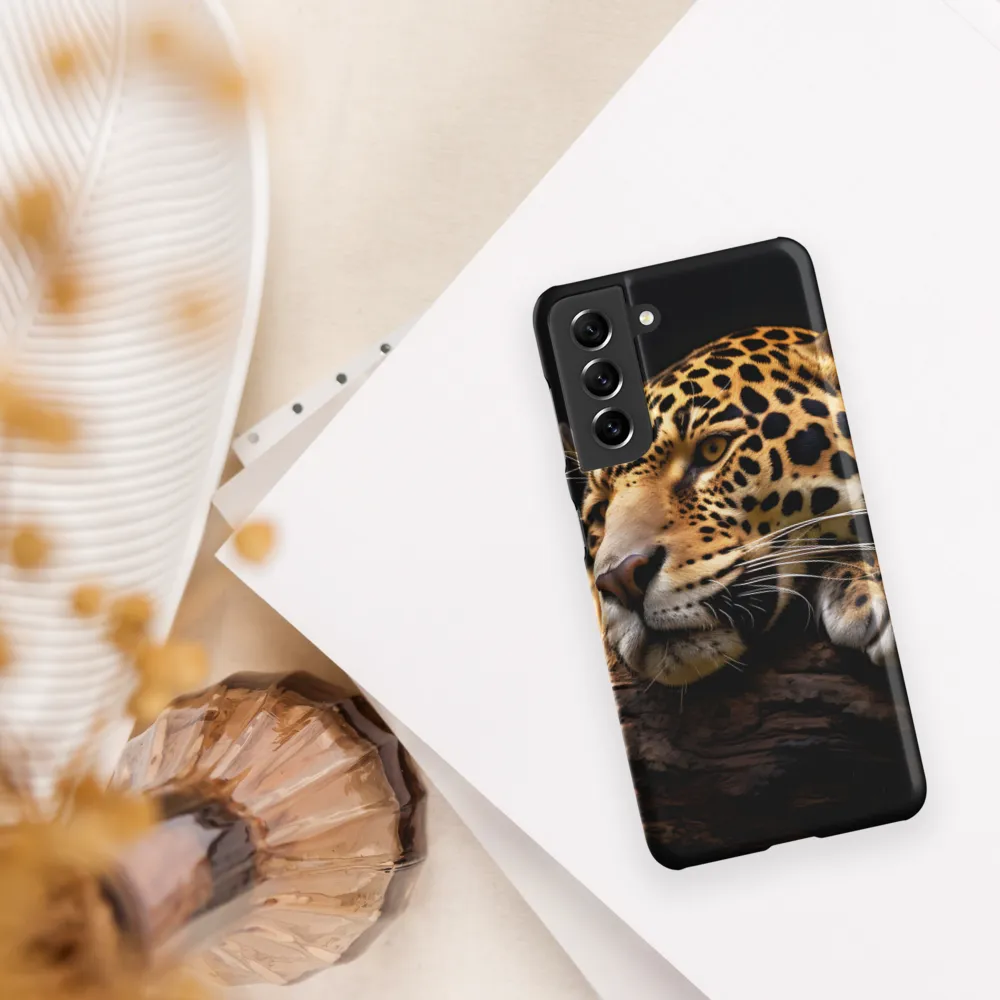 Tranquil Majesty: The Resting Leopard