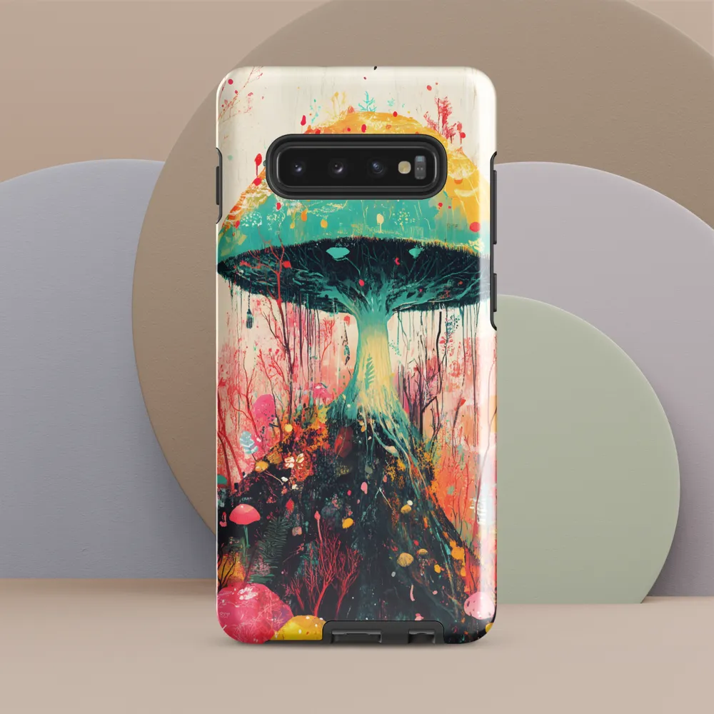 Whimsical Mushroom Forest | Phone Case |  S10 Plus | Tough Case | Glossy