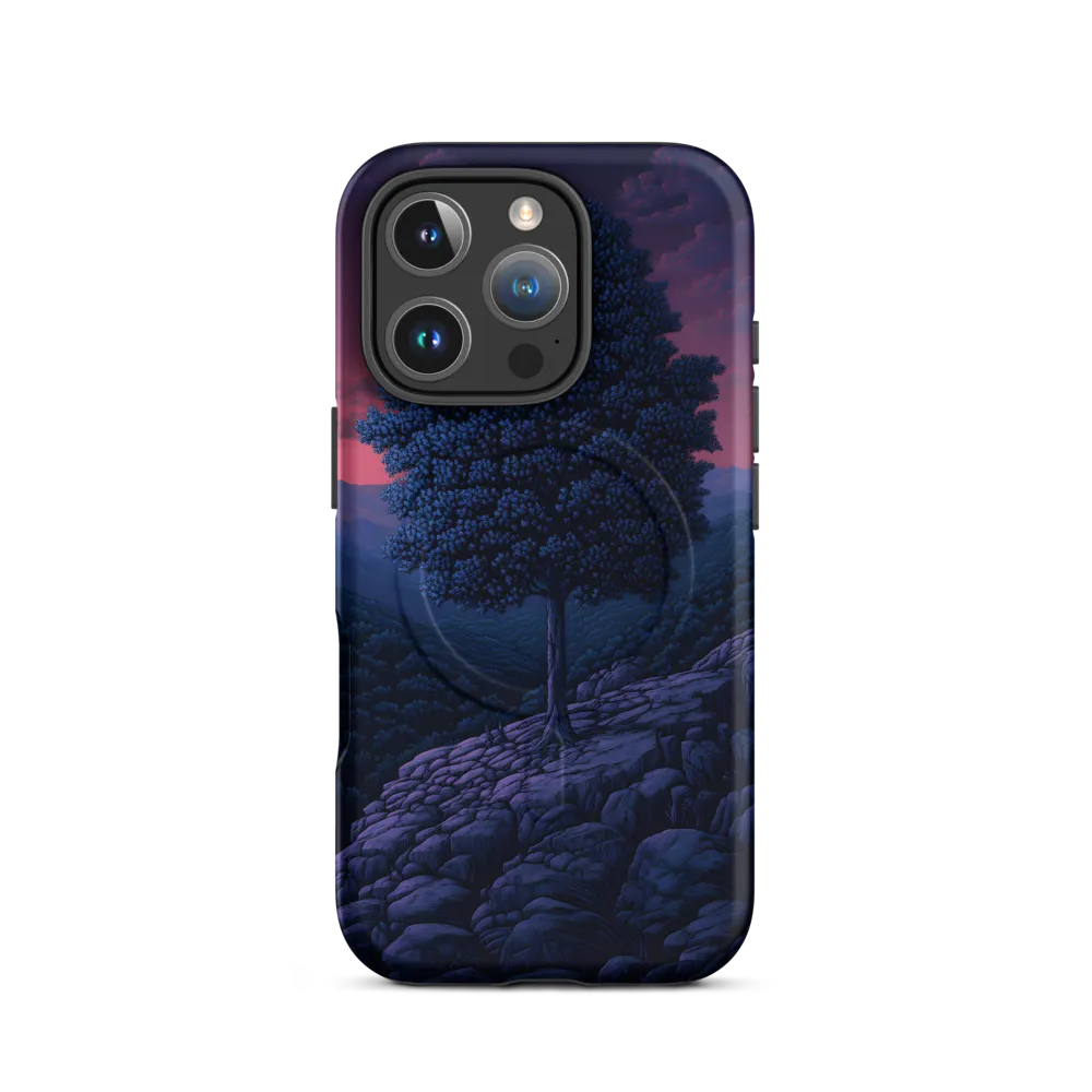 Solitary Sentinel: A Tree at Dusk