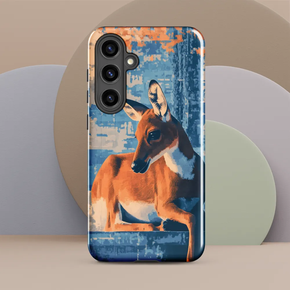 Serenity in Color: The Reclining Deer