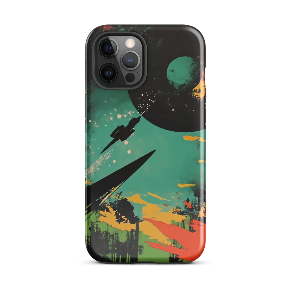 Journey Through the Cosmic Canvas | Phone Case |  12 Pro Max | Tough Case | Glossy