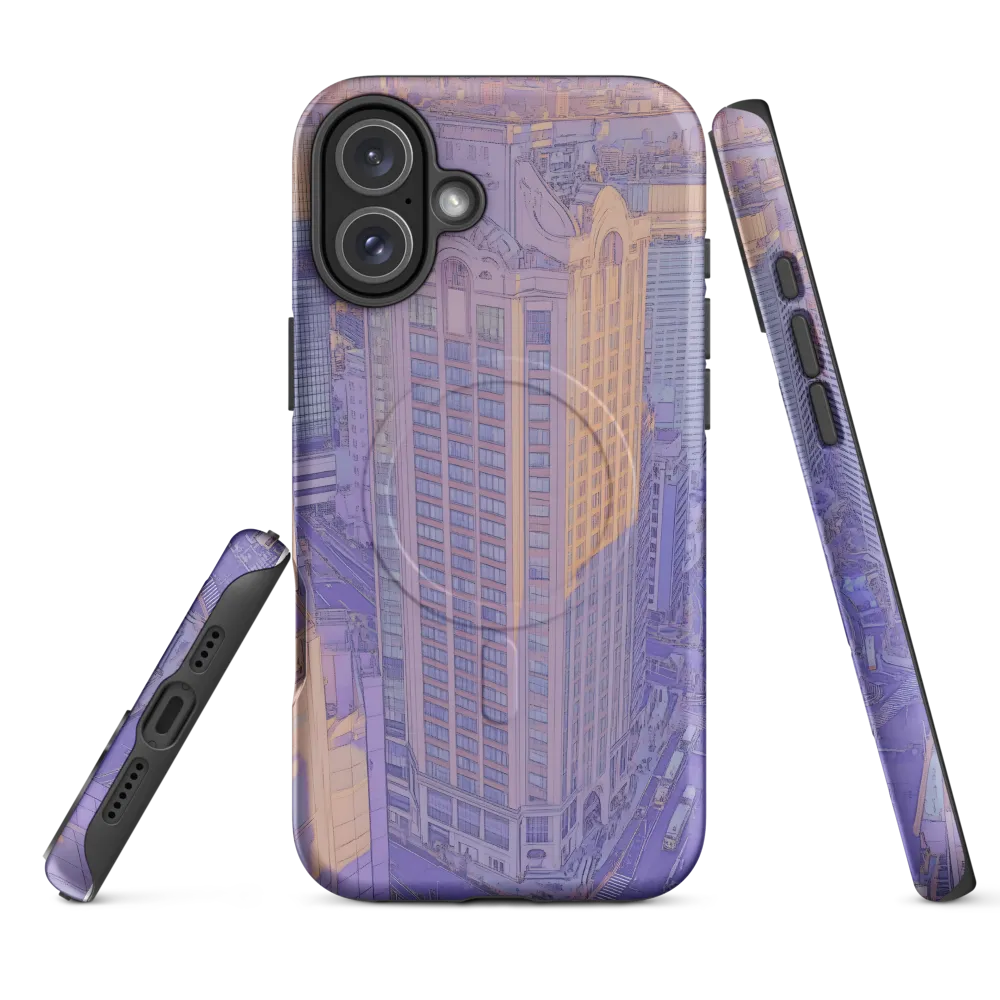 Urban Symphony: An Art Deco Dream | Phone Case |  16 Plus | MagSafe® Tough Case | Matte