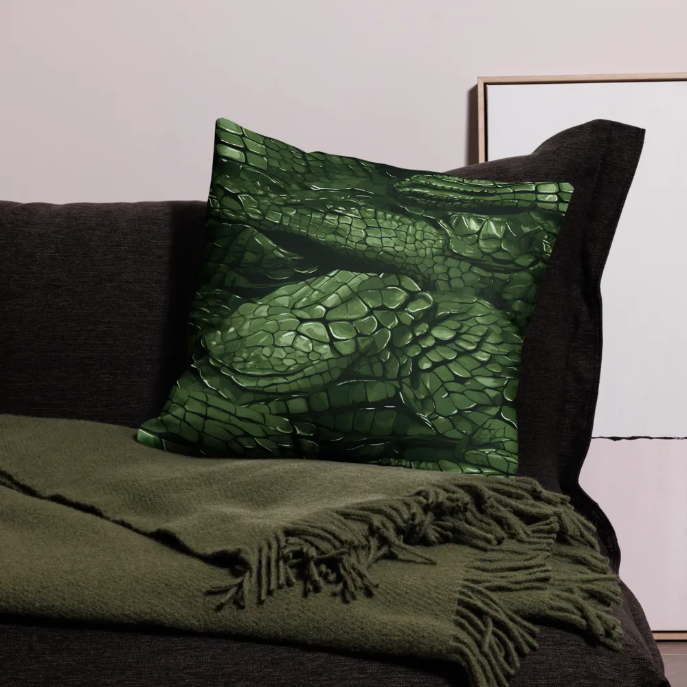 Serpentine Harmony | Pillow & Pillow Case | Multiple Sizes