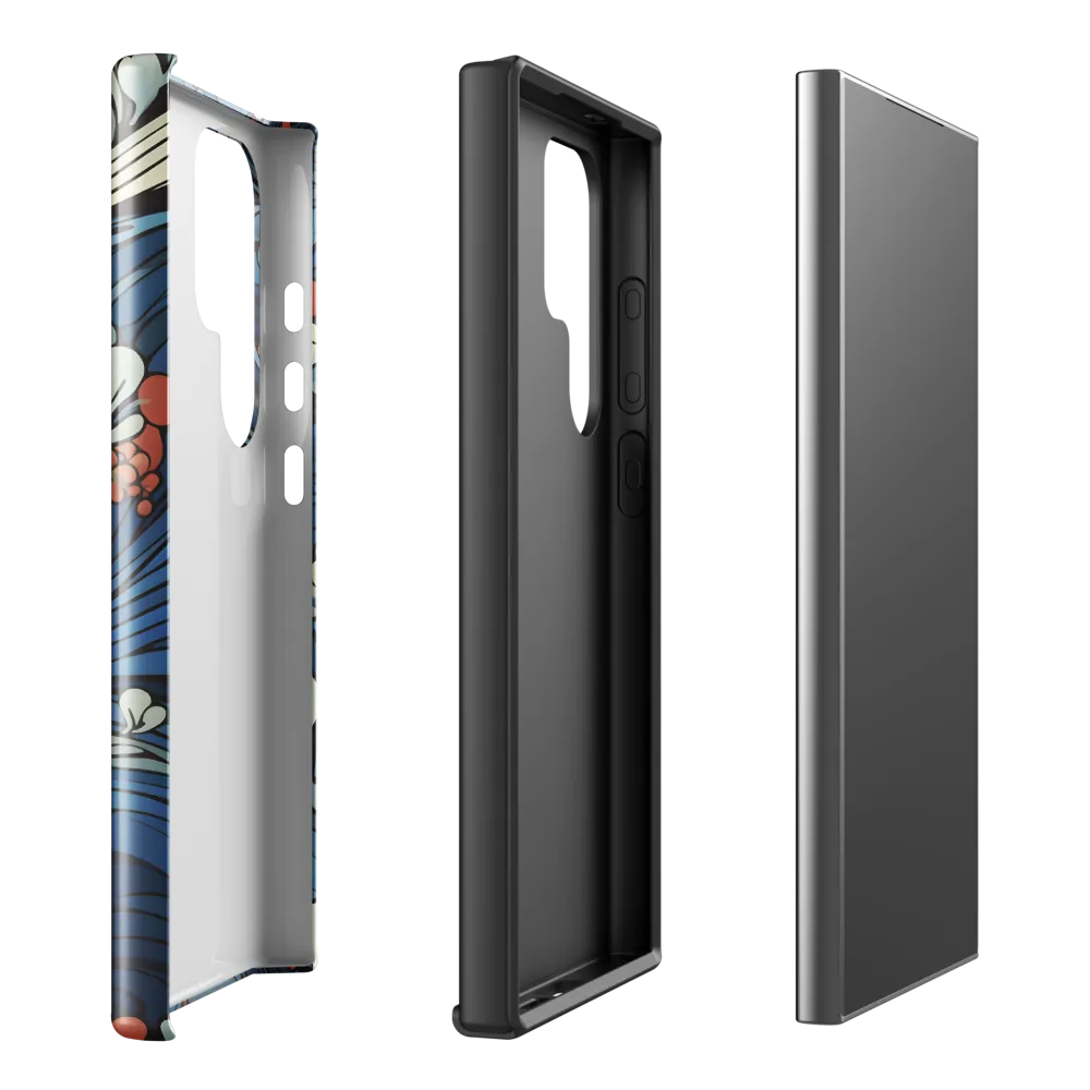 Nature's Elegance: An Oceanic Tapestry | Phone Case |  S24 Ultra | Tough Case | Glossy