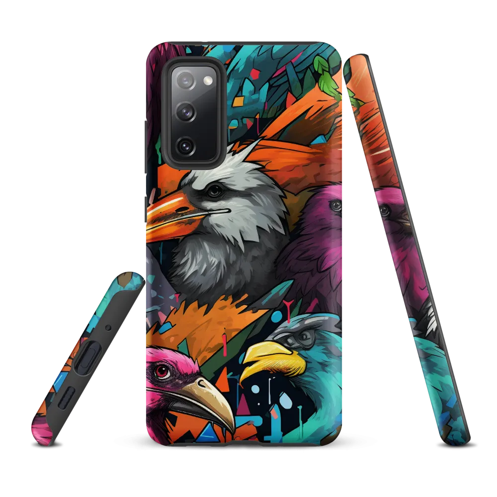 Avian Vortex: A Celebration of Color and Form