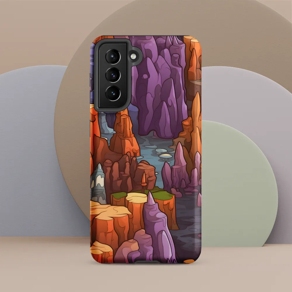Vibrant Rockscape: A Digital Odyssey