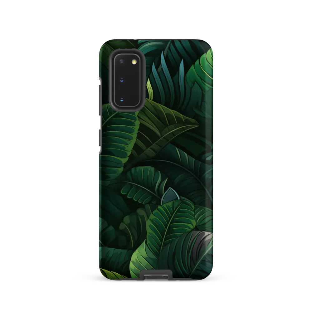 Lush Canopy: A Tropical Foliage Study