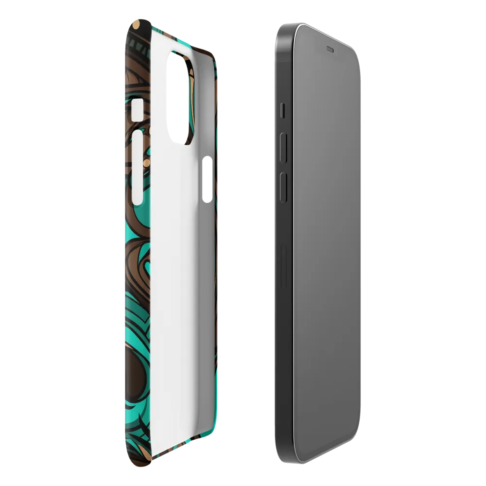 Fluctuating Currents | Phone Case |  12 Pro Max | Snap Case | Glossy