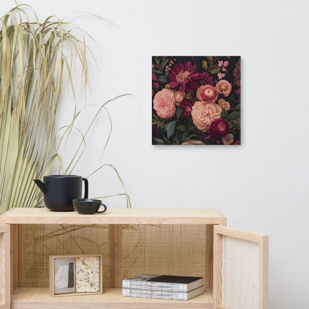 Botanical Elegance | Canvas | 16″×16″