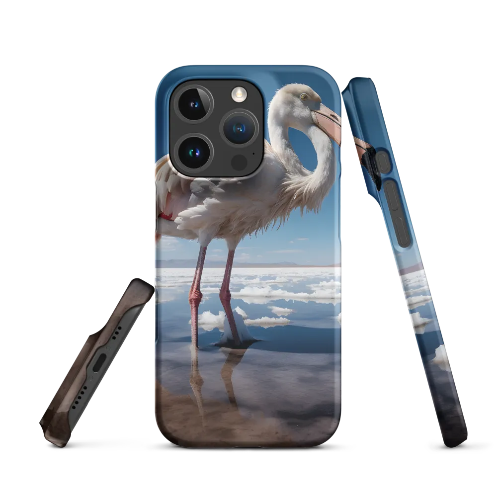 Graceful Solitude of a Flamingo