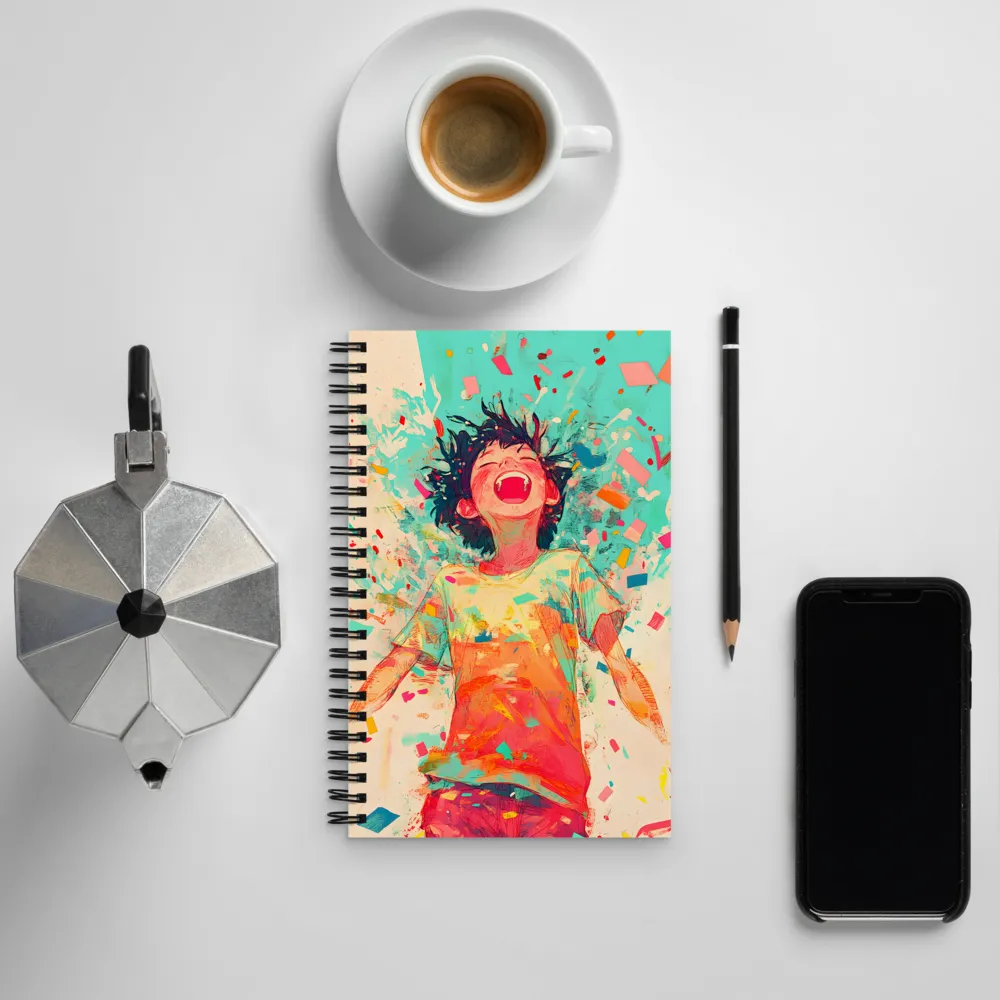 Euphoria in Color | Spiral Notebook