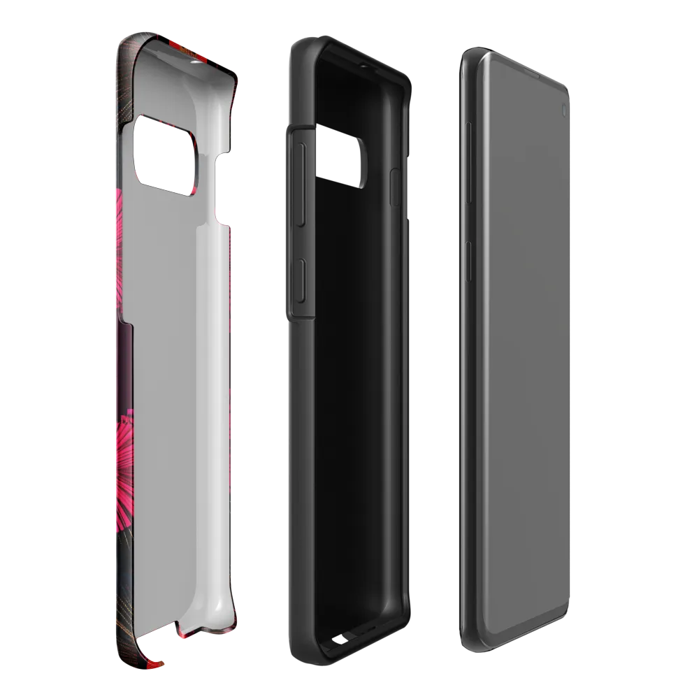 Dynamic Geometric Symphony | Phone Case |  S10 Plus | Tough Case | Glossy