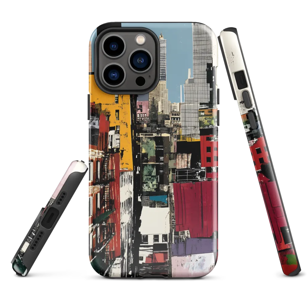 Urban Collage: A Vivid Cityscape