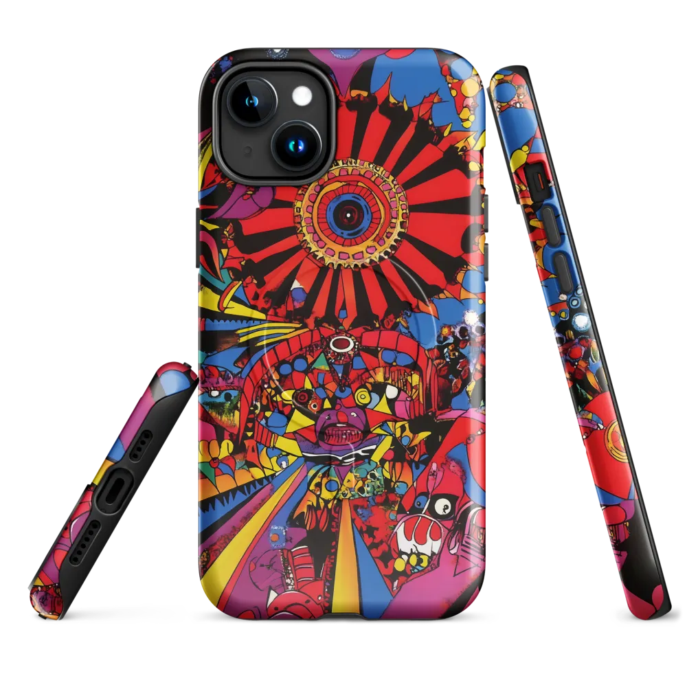 Cosmic Kaleidoscope | Phone Case |  15 Plus | MagSafe® Tough Case | Glossy