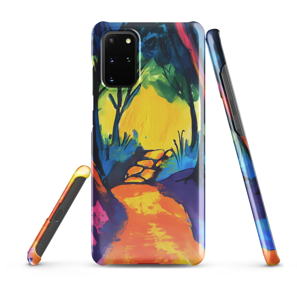 Path Through a Vibrant Forest