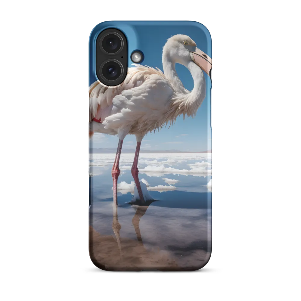 Graceful Solitude of a Flamingo